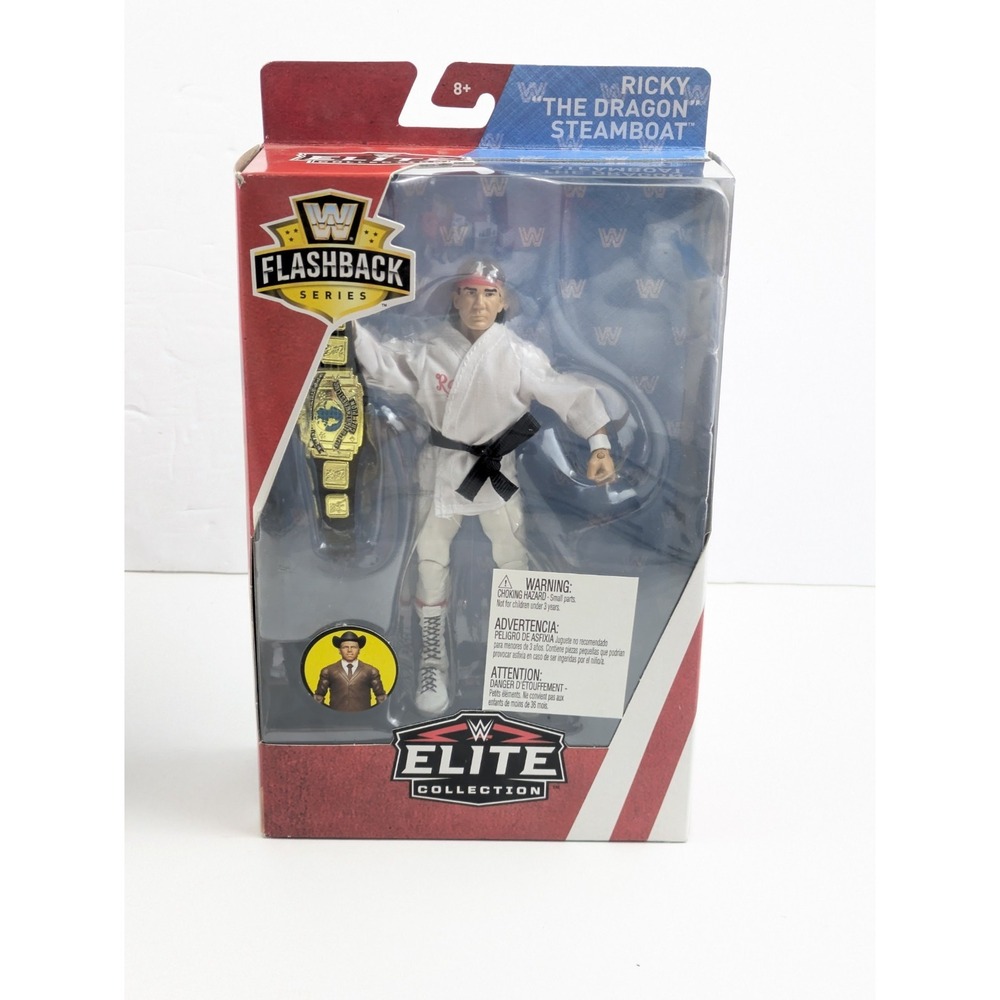 WWE Elite Collection Flashback Series Ricky "The Dragon" Steamboat Action Figure
